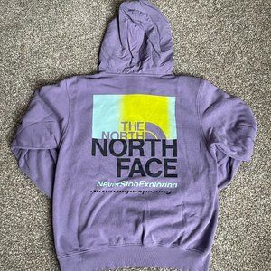 The North Face - RARE Mens Purple Sweatshirt - Medium